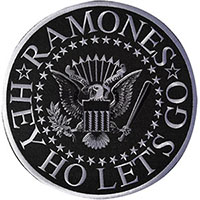 Ramones- Hey Ho Let's Go Seal embroidered back patch