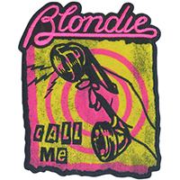 Blondie- Call Me embroidered patch (ep1222)