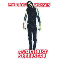 Marilyn Manson- Antichrist Superstar embroidered patch (ep1442)
