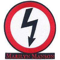 Marilyn Manson- Arrow embroidered patch (ep1444)