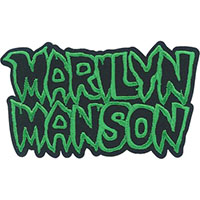 Marilyn Manson- Logo embroidered patch (ep1445)