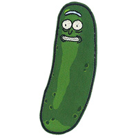 Rick & Morty- Pickle Rick embroidered patch (ep677)