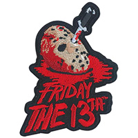 Friday The 13th- Bloody Mask embroidered patch (ep1294)