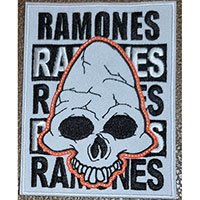 Ramones- Pinhead & Logos Embroidered Patch (ep1610)
