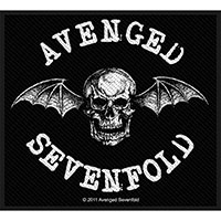 Avenged Sevenfold- Deathbat Woven Patch (ep132)