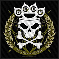 Five Finger Death Punch- Knuckle Crown Woven Patch (ep680)