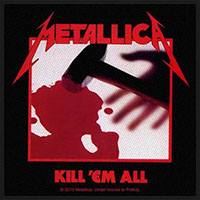 Metallica- Kill 'Em All Woven Patch (ep1251)