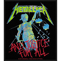 Metallica- And Justice For All Woven Patch (ep1397)