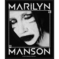 Marilyn Manson- Villain Woven Patch (ep514)