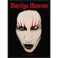 Marilyn Manson- Face Woven Patch (ep496)