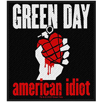 Green Day- American Idiot Woven Patch (ep1155)