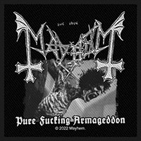 Mayhem- Pure Fucking Armageddon Woven Patch (ep1410)