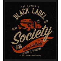 Black Label Society- Blessed Hellride Woven patch (ep1422)