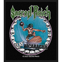Sacred Reich- Surf Nicaragua Woven patch (ep1425)