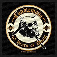 Candlemass- 40 Years Of Doom Woven Patch (ep1590)