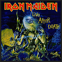 Iron Maiden- Live After Death Woven Patch (ep849)