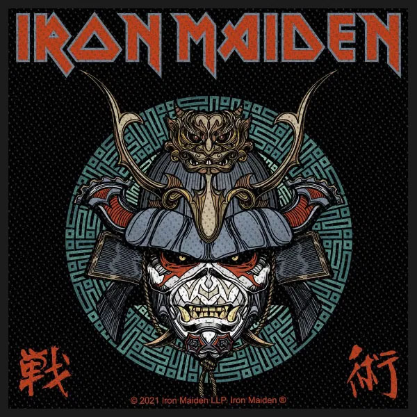 Iron Maiden- Senjutsu Samurai Woven Patch (ep1439)