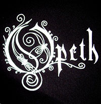 Opeth- Logo back patch