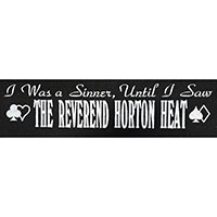 Reverend Horton heat- I Was A Sinner cloth patch (cp407)