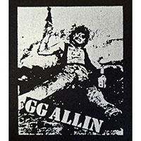 GG Allin- Bottle cloth patch (cp367)