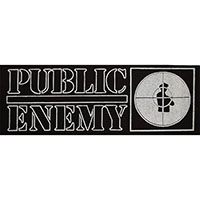 Public Enemy- Logo cloth patch (cp419)