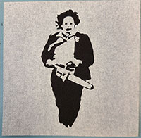Texas Chainsaw Massacre- Leatherface cloth patch (cp170)