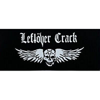 Leftover Crack- Skull & Wings cloth patch (cp411)