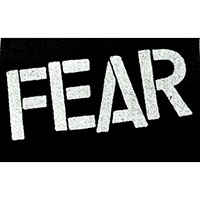 Fear- Logo cloth patch (cp427)