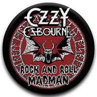 Ozzy Osbourne- Rock And Roll Madman pin (pinX612)