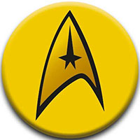 Star Trek- Captain Logo pin (pinX216)