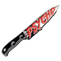 Psycho Knife Enamel Pin by Kreepsville 666 (mp63)