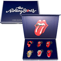Rolling Stones- Tongue Evolution 6 Enamel Pin Box