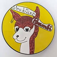 Who Killed Bambi Enamel Pin (mp285)