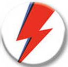 David Bowie- Bolt pin (pinX509)