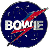 David Bowie- NASA enamel pin (MP464) 