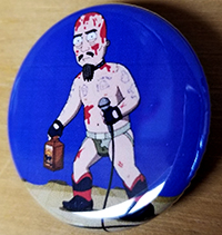 Cartoon GG pin (pin-C104)