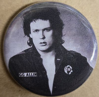 GG Allin- Young Pic pin (pin-C416)