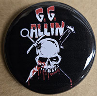 GG Allin- Skull pin (pin-C419)