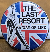 Last Resort- A Way Of Life pin (pin-C506)