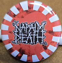 Napalm Death- Rays Logo pin (pin-C556)