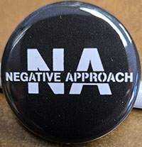 Negative Approach- Logo pin (pin-C561)