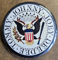 Ramones- Presidential Seal pin (pin-C616)