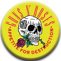 Guns N Roses- Appetite For Destruction pin (pinX573)