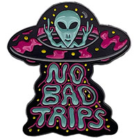 No Bad Trips Enamel Pin (mp206)