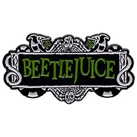 Beetlejuice- Logo Enamel Pin (mp352)