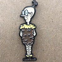 Bird Girl Enamel Pin by Graveface (mp426)