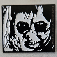 Negative Approach- Face Enamel Pin (mp258)