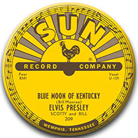 Sun Records- Elvis Presley 'Blue Moon Of Kentucky' Pin (pinX566)