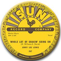 Sun Records- Jerry Lee Lewis 'Whole Lot Of Shakin' Pin (pinX563)