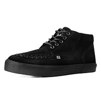 Black Suede 5 Eye Creeper Style Sneaker by Tred Air UK (Sale price!)